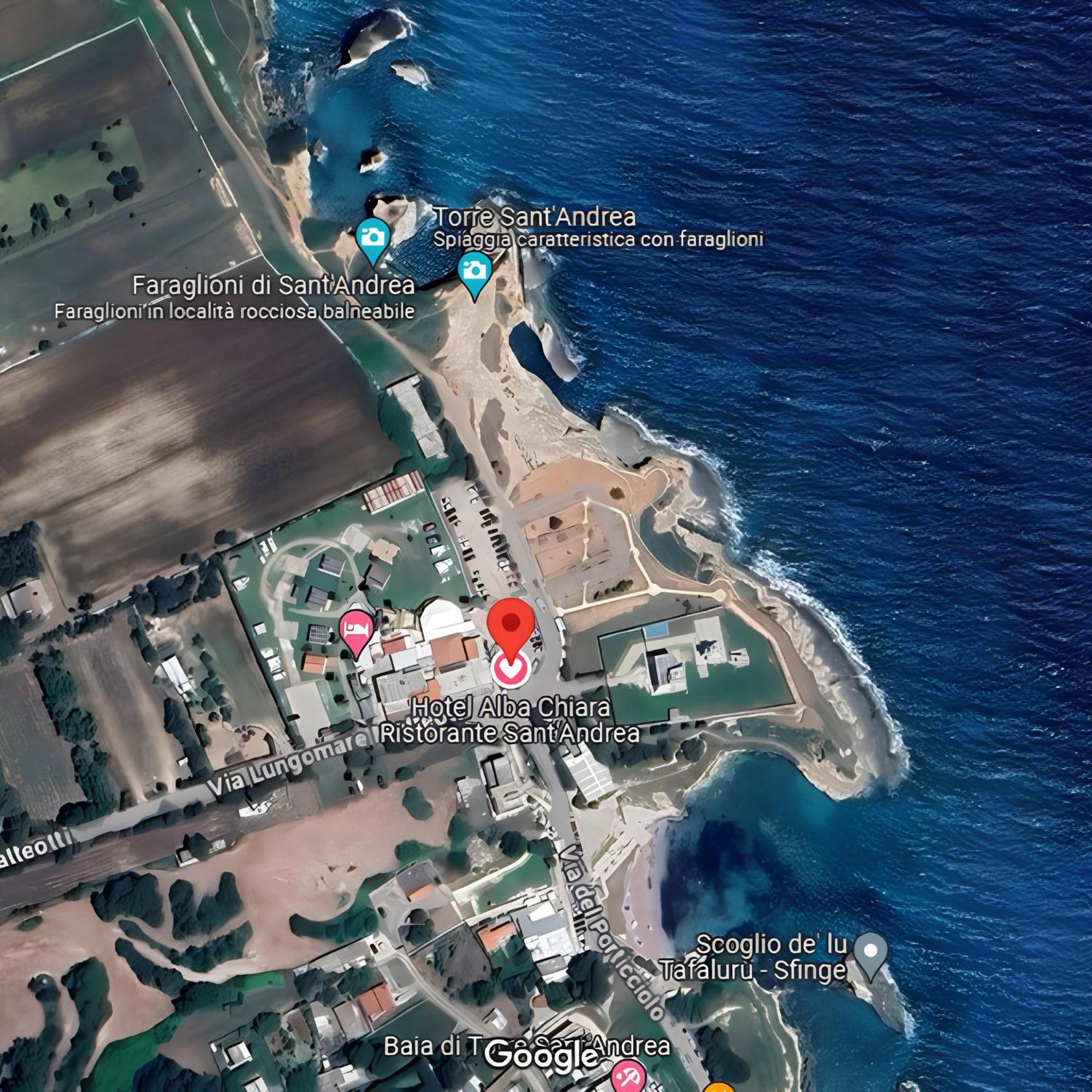 Hotel Alba Chiara Sant'Andrea Salento Exterior foto